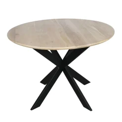 StarFurn Eettafel Ferris Eiken Rond 110cm Naturel