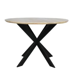 StarFurn Eettafel Ferris Eiken Rond 110cm Naturel