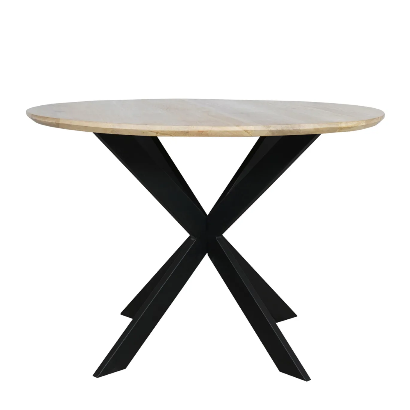 StarFurn Eettafel Ferris Eiken Rond 110cm Naturel