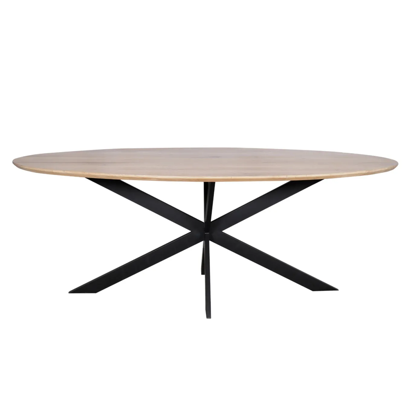 StarFurn Eettafel Ferris Eiken Ovaal 210cm Naturel