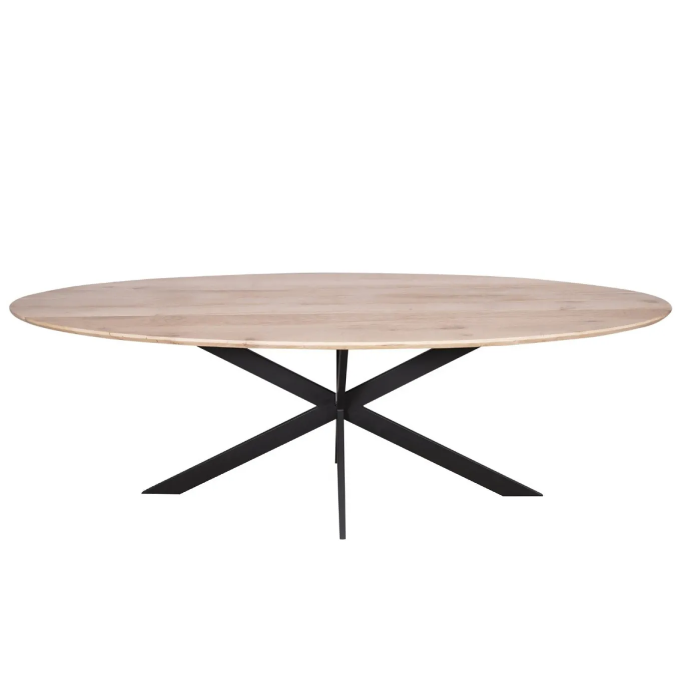 StarFurn Eettafel Ferris Eiken Ovaal 210cm Naturel