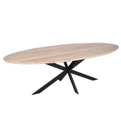 StarFurn Eettafel Ferris Eiken Ovaal 210cm Naturel