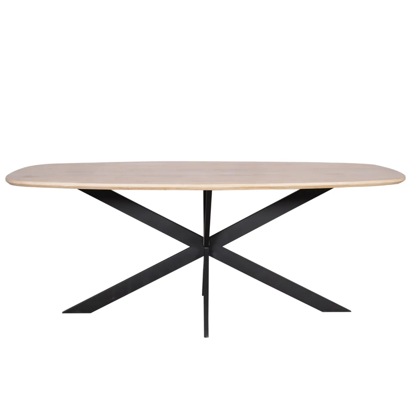 StarFurn Eettafel Ferris Eiken Deens Ovaal 200cm Naturel