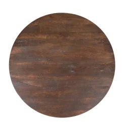Starfurn Eettafel Lima Bruin 130cm Rond