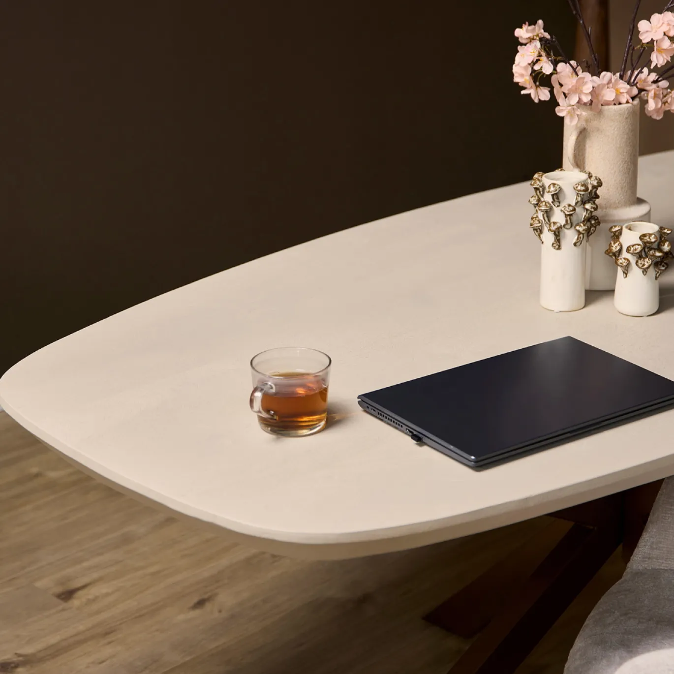 StarFurn Eettafel Madison Zand 160cm Deens Ovaal