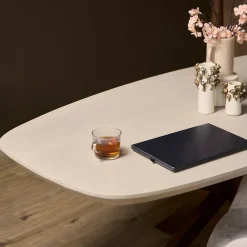 StarFurn Eettafel Madison Zand 160cm Deens Ovaal