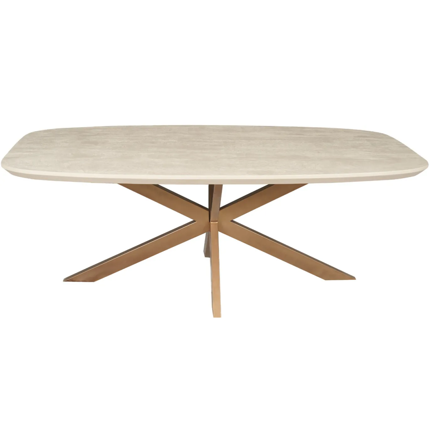 StarFurn Eettafel Madison Zand 160cm Deens Ovaal
