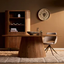 StarFurn Eettafel Solana 210cm Naturel Ovaal