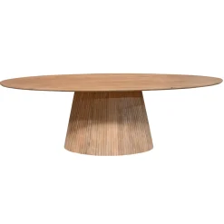 StarFurn Eettafel Solana 210cm Naturel Ovaal