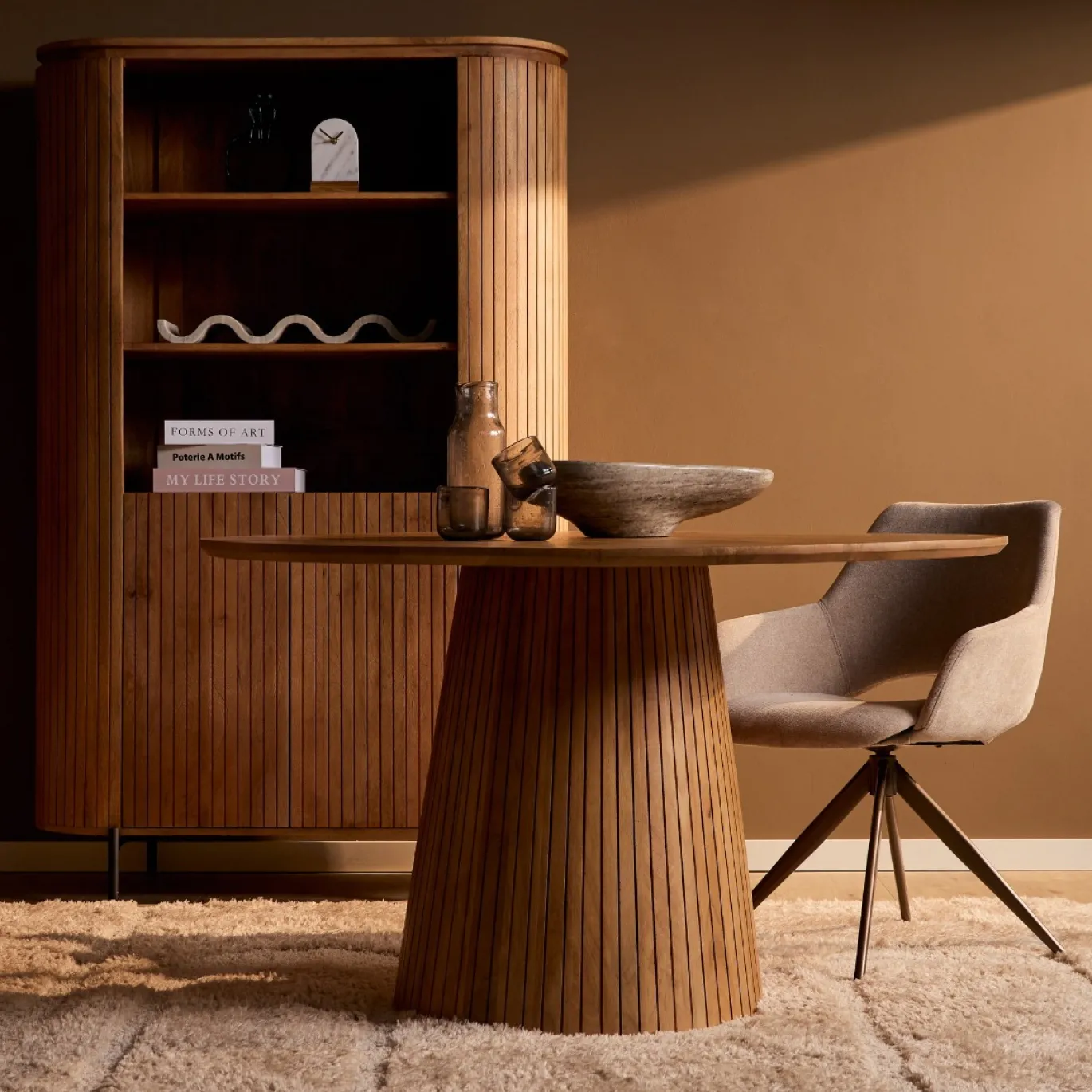 StarFurn Eettafel Solana 130cm Naturel
