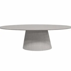 StarFurn Eettafel Solana 210cm Ovaal Taupe