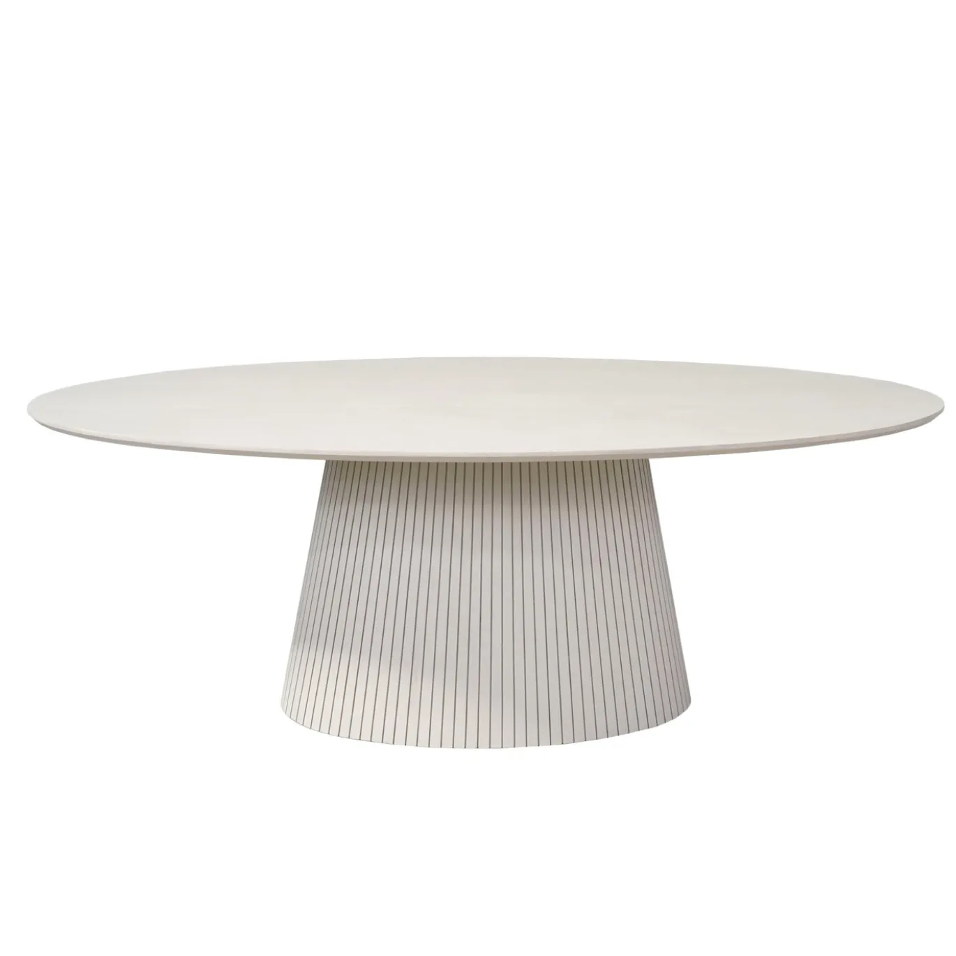 StarFurn Eettafel Solana Zand Mangohout Ovaal 210cm