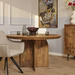 StarFurn Eettafel Tense Mangohout Ø150cm