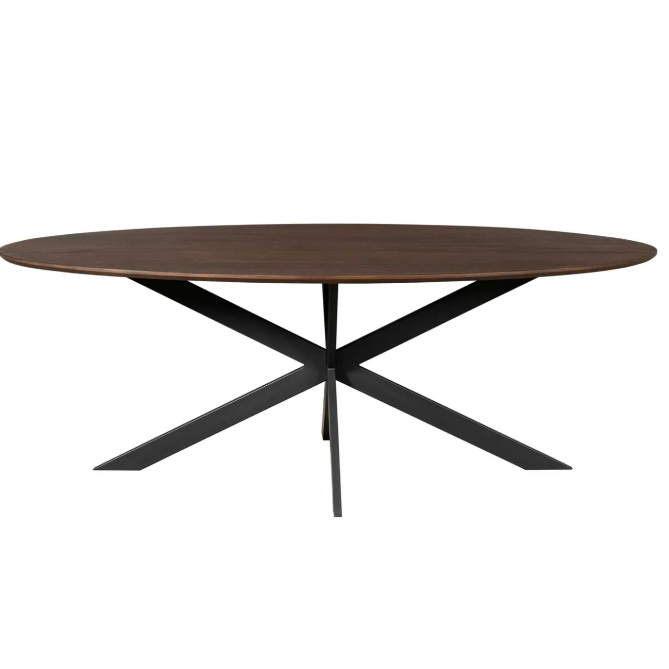 StarFurn Eiken eettafel Ferris Ovaal 210cm Bruin