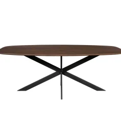 StarFurn Eiken eettafel Ferris Deens Ovaal 200cm Bruin