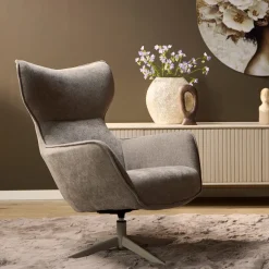 StarFurn Fauteuil Julia Taupe
