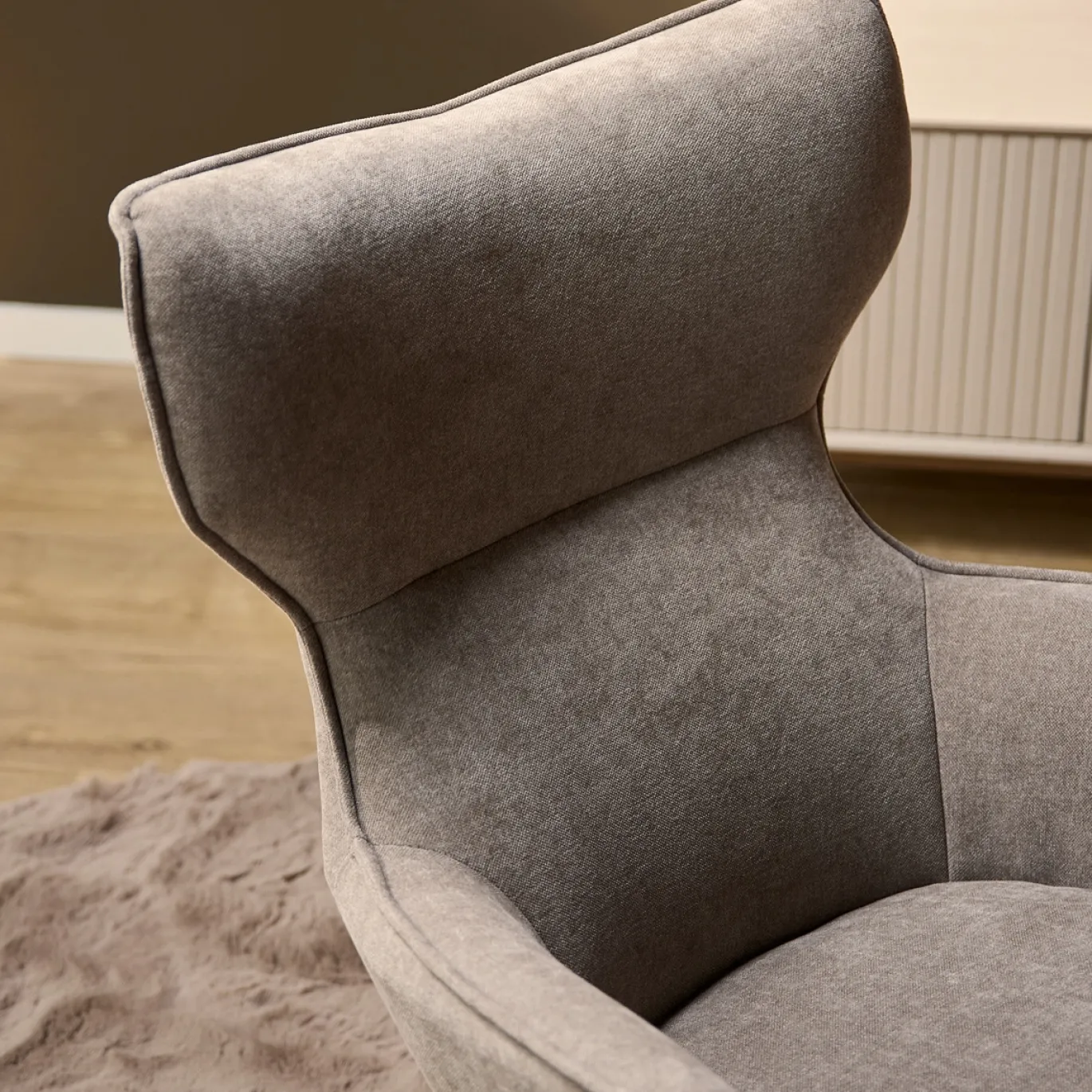 StarFurn Fauteuil Julia Taupe