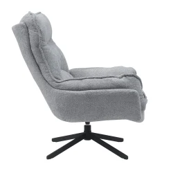StarFurn Fauteuil Vera Lichtgrijs