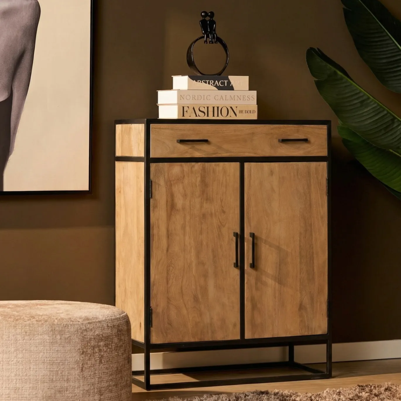 Starfurn Kabinet kast Dakota Naturel 100cm