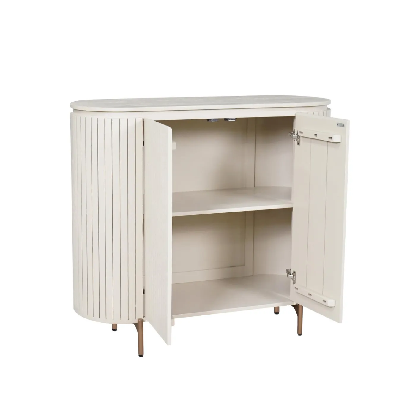 StarFurn Kabinetkast Solana Zand Mangohout 115cm