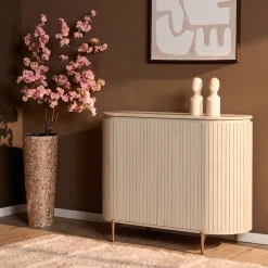 StarFurn Kabinetkast Solana Zand Mangohout 115cm