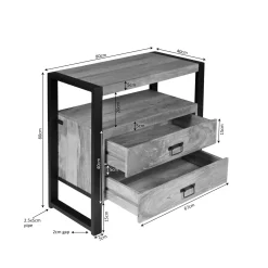 Starfurn Ladekast Britt 80cm