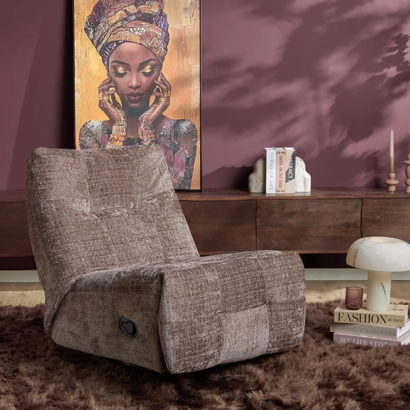 Starfurn Relaxfauteuil Chill Clay