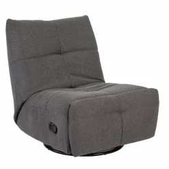 StarFurn Relaxfauteuil Lazy Donkergrijs
