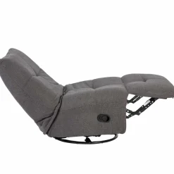 StarFurn Relaxfauteuil Lazy Donkergrijs