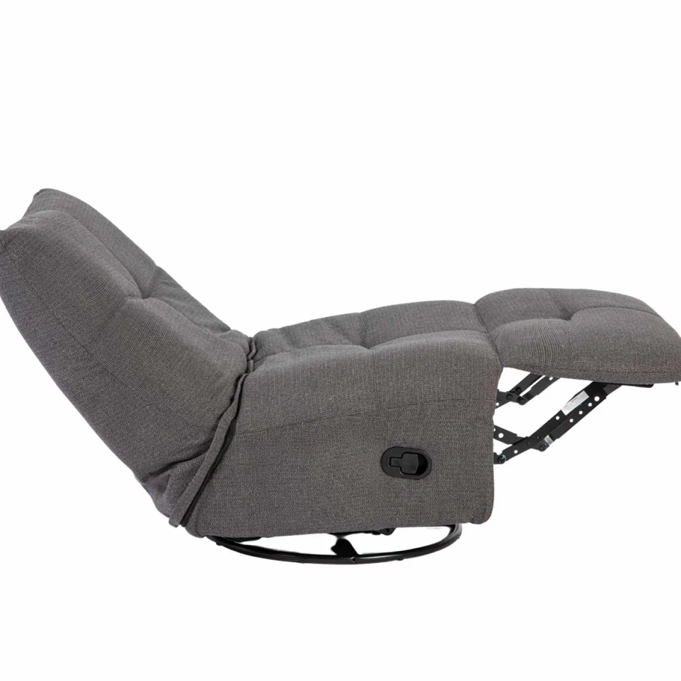 StarFurn Relaxfauteuil Lazy Donkergrijs