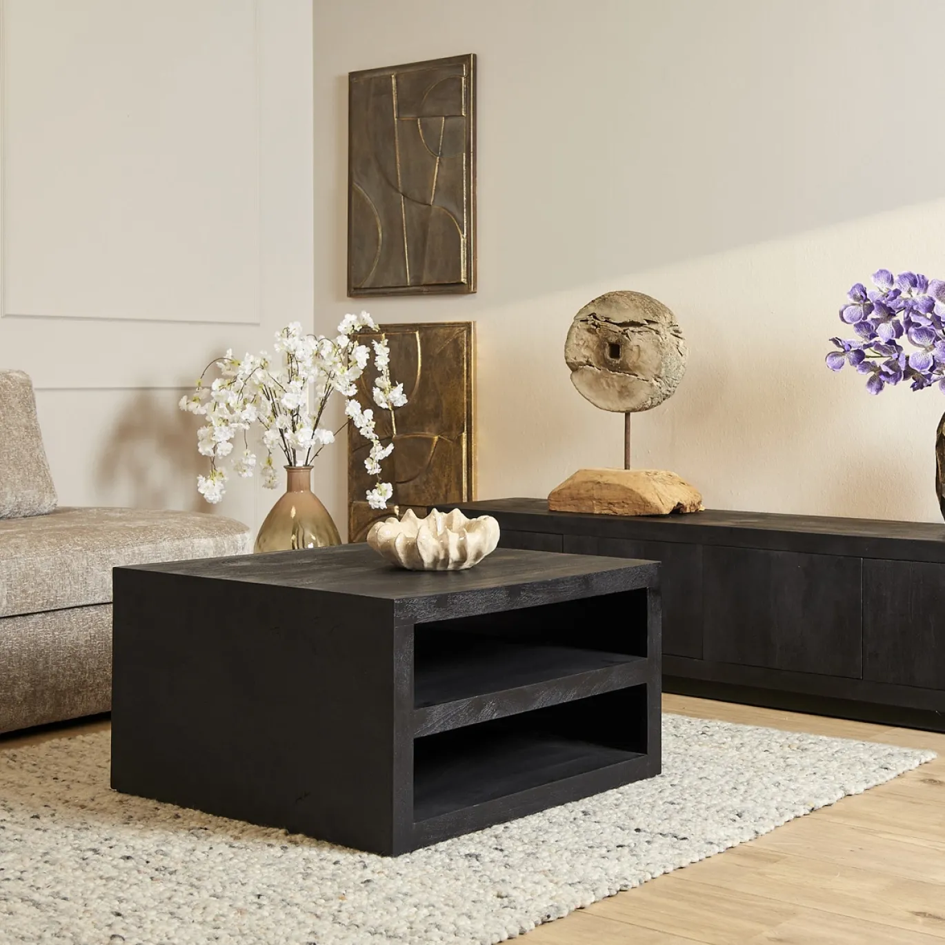 StarFurn Salontafel Brussel Zwart