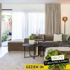 StarFurn Salontafel Daisy Goud 40cm