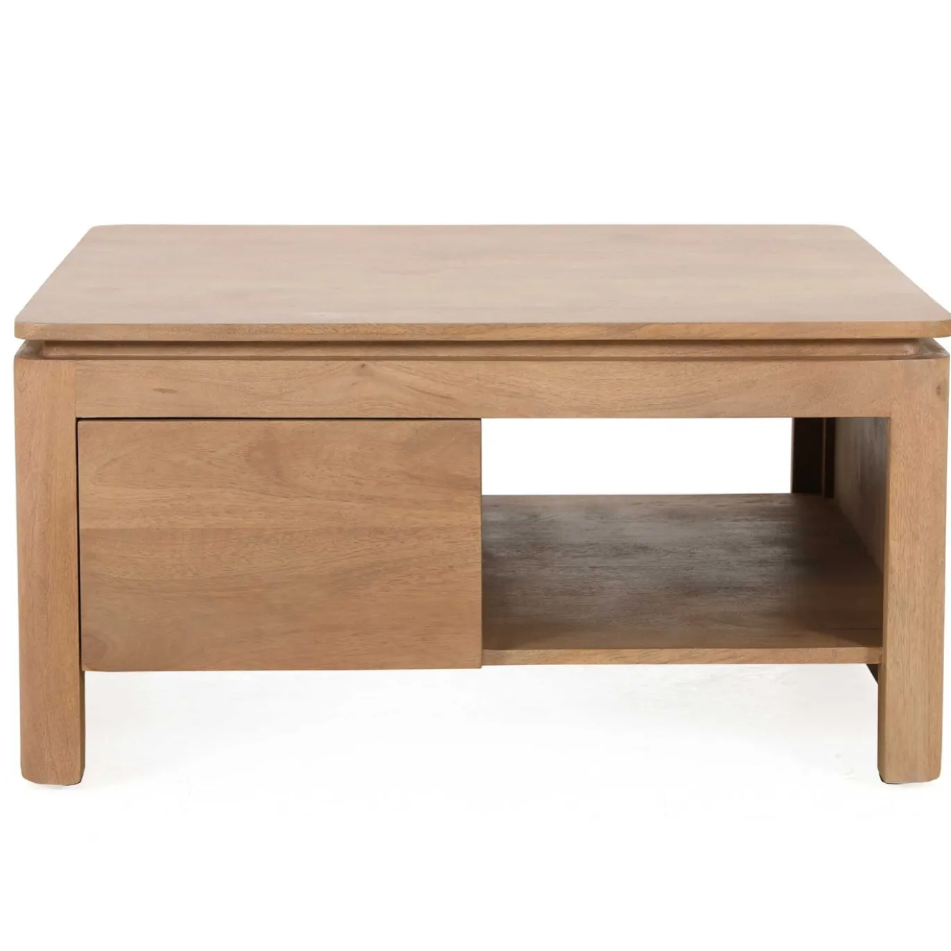 StarFurn Salontafel Dallas Naturel Mangohout 80cm