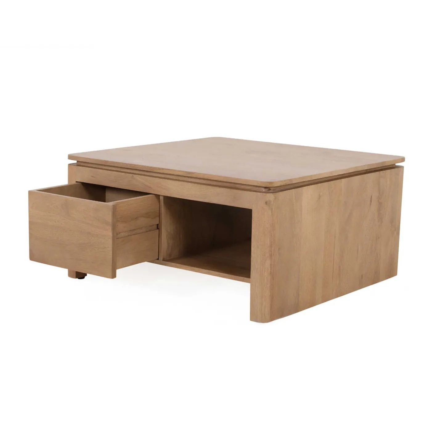 StarFurn Salontafel Dallas Naturel Mangohout 80cm