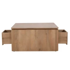 StarFurn Salontafel Dallas Naturel Mangohout 80cm