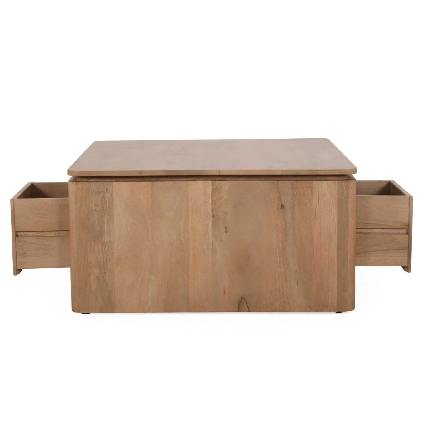 StarFurn Salontafel Dallas Naturel Mangohout 80cm