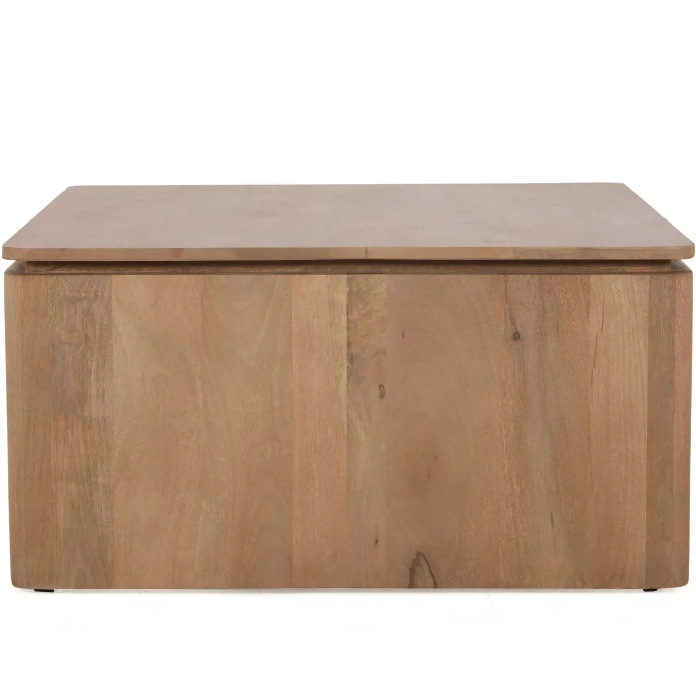 StarFurn Salontafel Dallas Naturel Mangohout 80cm