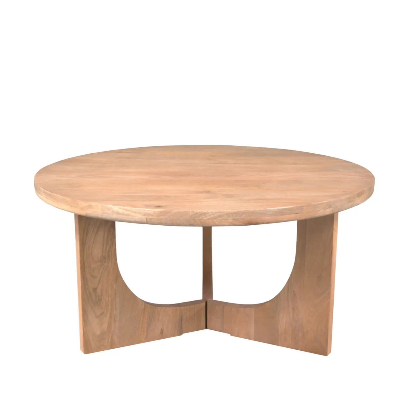 StarFurn Salontafel Guus Naturel Mangohout 80cm