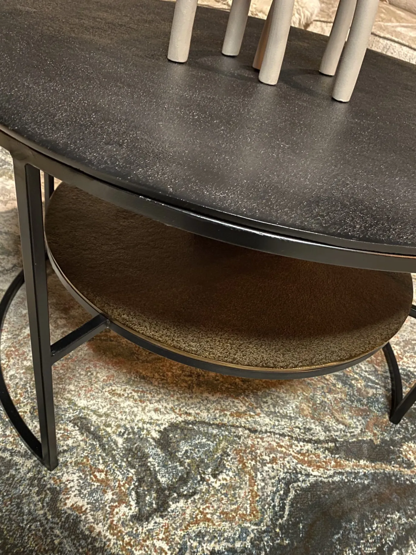 StarFurn Salontafel Lecia Zwart Goud