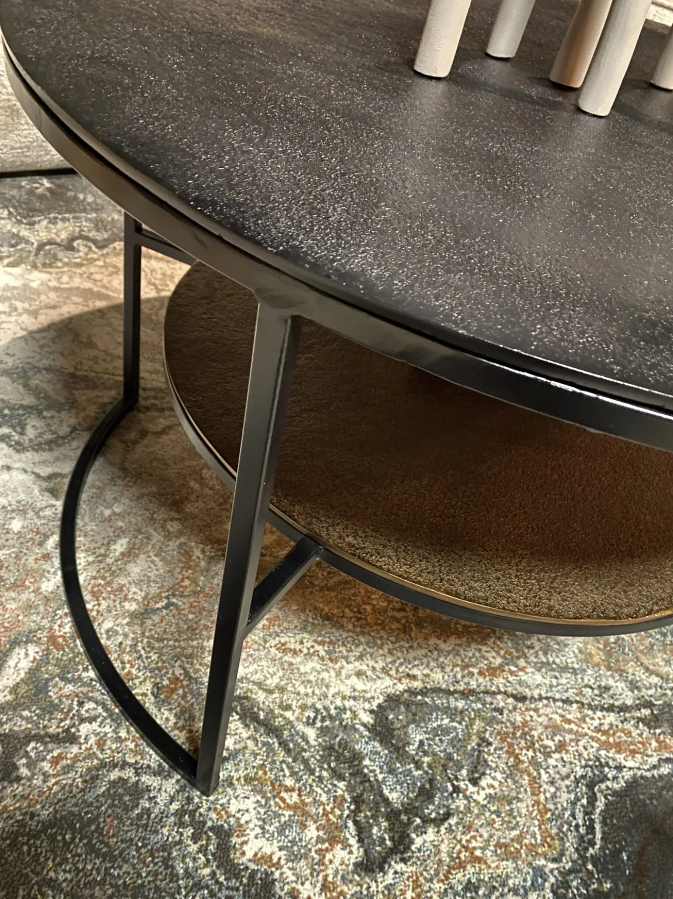 StarFurn Salontafel Lecia Zwart Goud