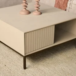 StarFurn Salontafel Madison Zand 80cm Vierkant