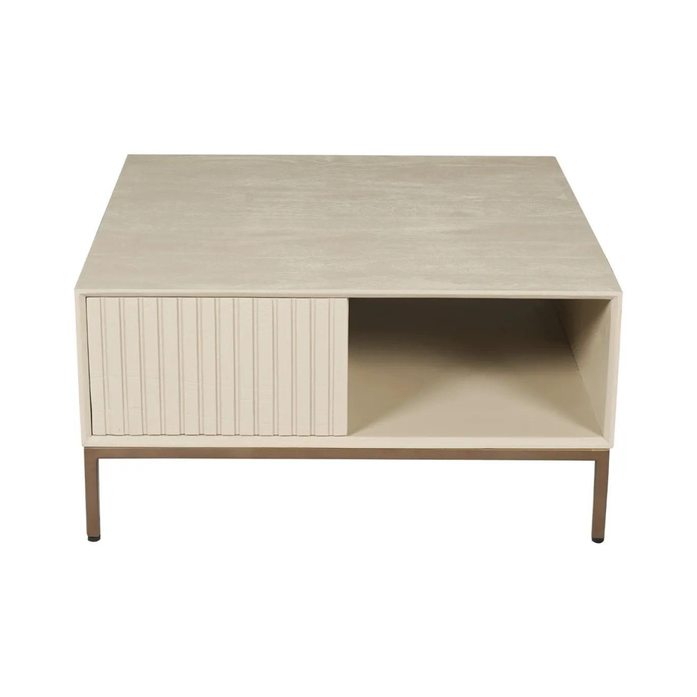 StarFurn Salontafel Madison Zand 80cm Vierkant