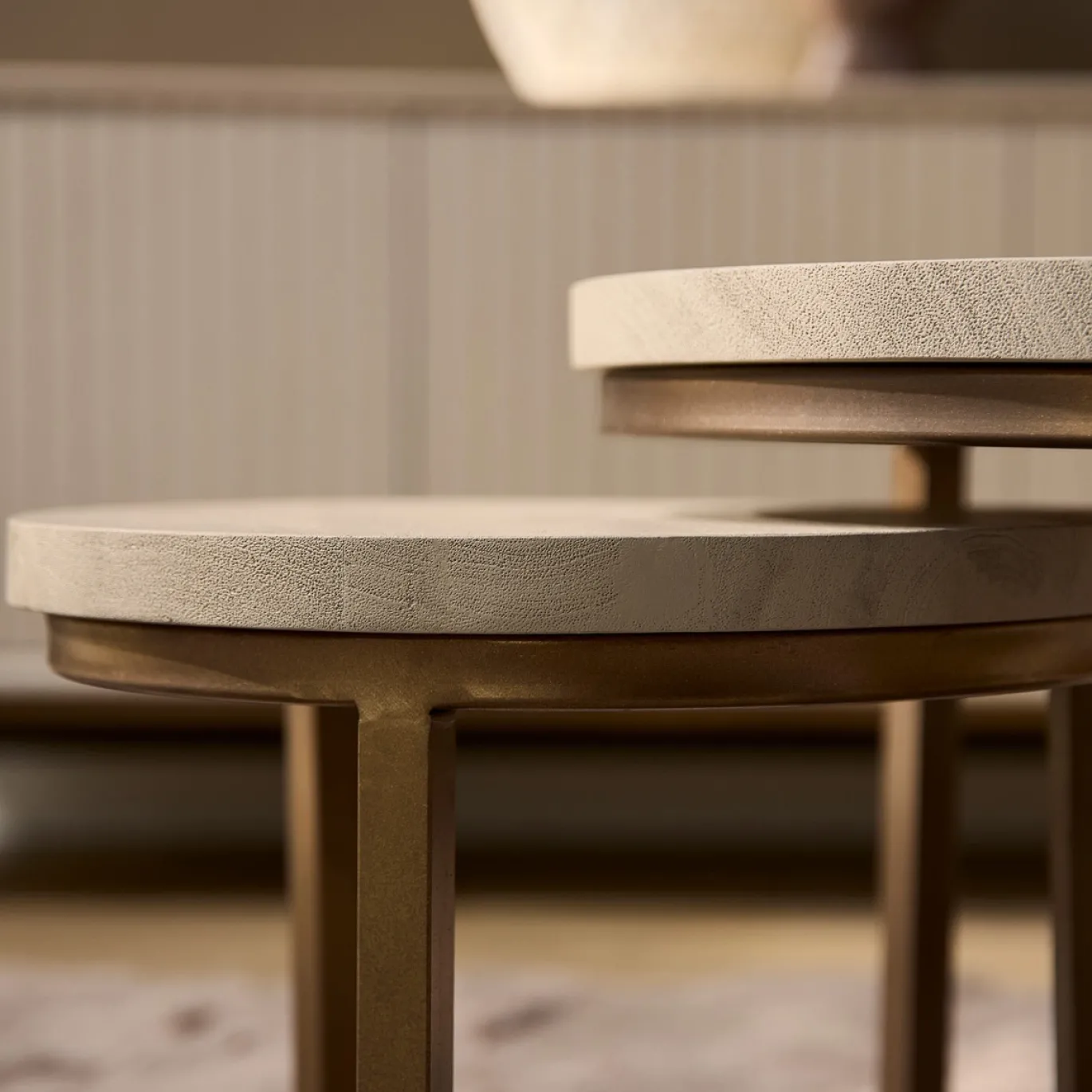 StarFurn Salontafel Madison Zand 70cm set van 3