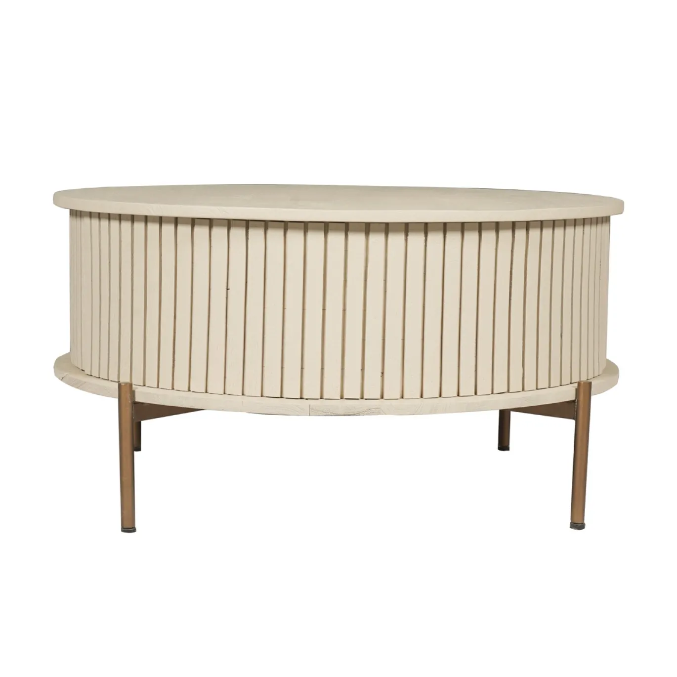 StarFurn Salontafel Madison Zand Ø80cm
