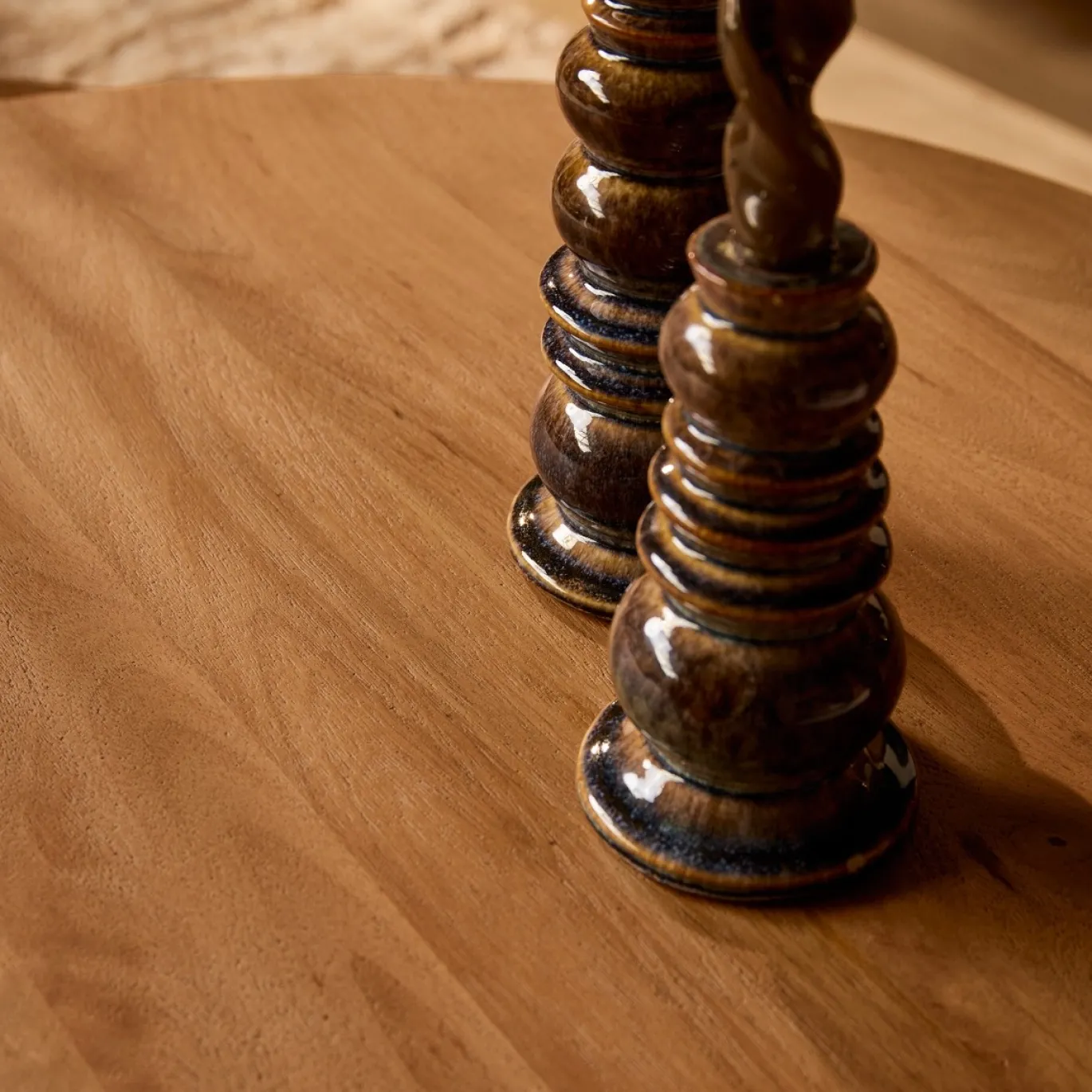 StarFurn Salontafel Madison Naturel 80cm Rond