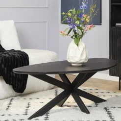 StarFurn Salontafel New York Zwart 130cm