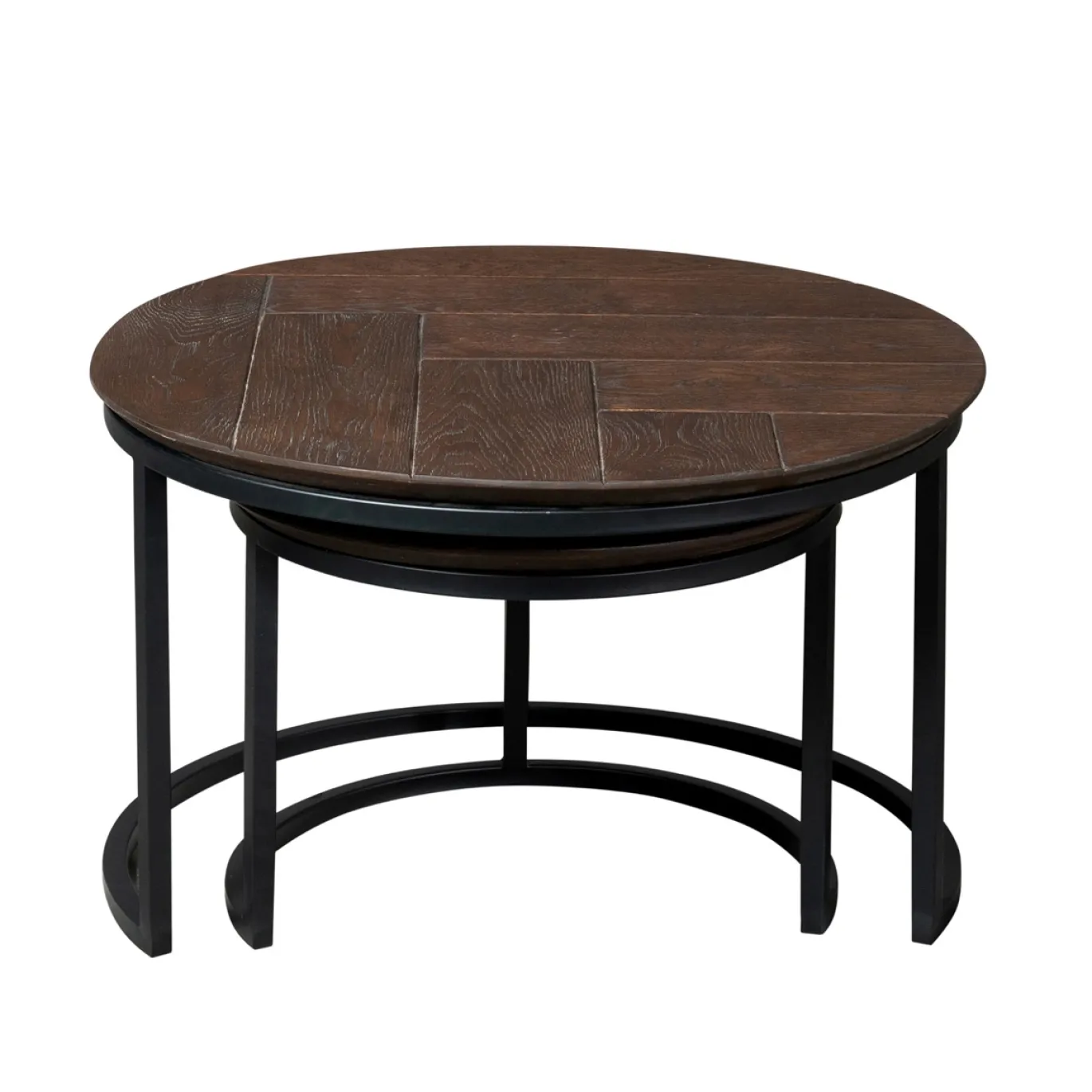 Starfurn Salontafel Otik Bruin Oak 70cm Set van 2