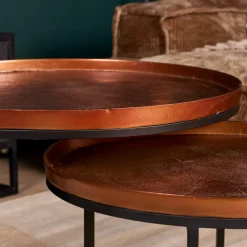 StarFurn Salontafel Set van 3 Clive Rond