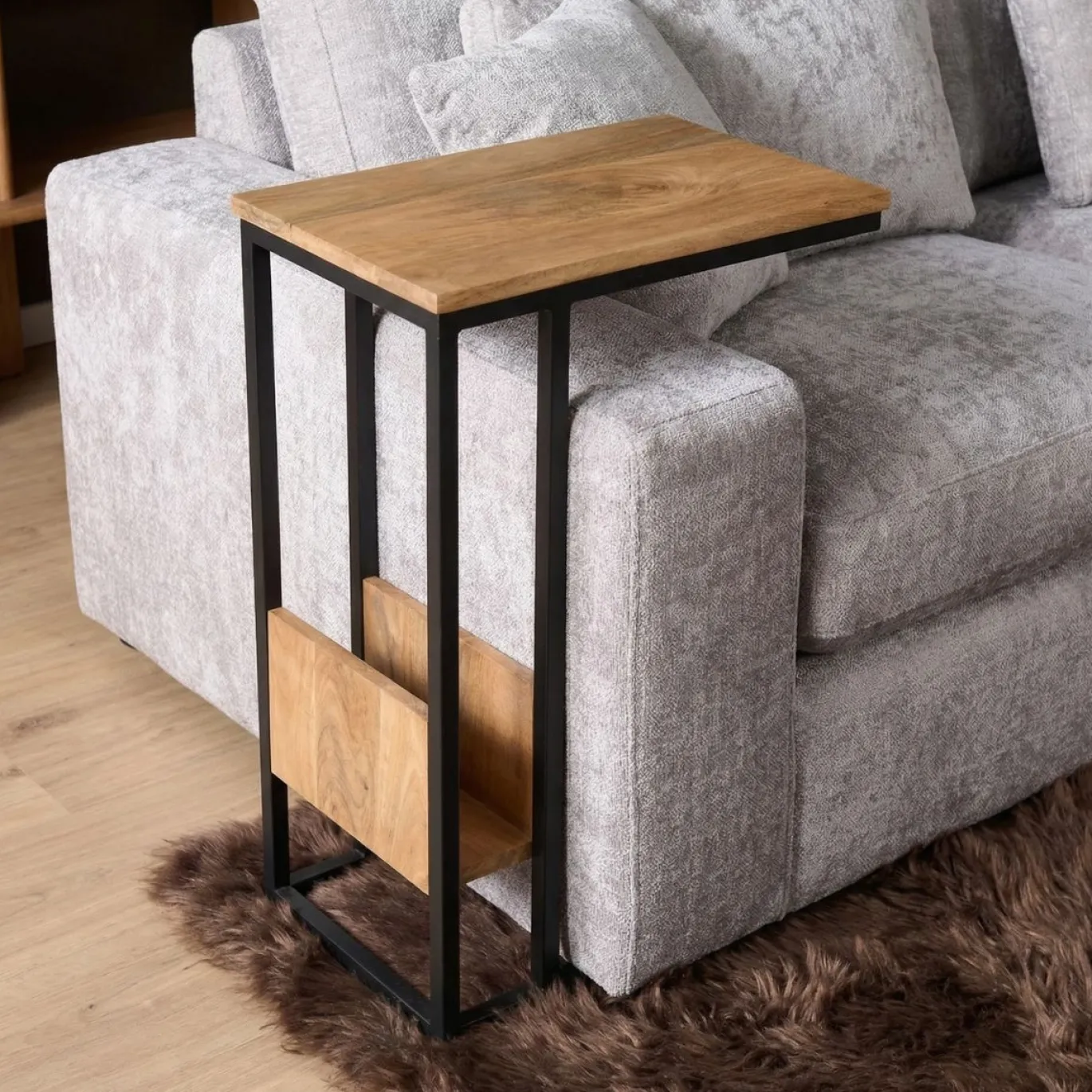 Starfurn Slider Hoog Naturel Mangohout