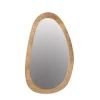 StarFurn Spiegel Lou Organisch Naturel Mangohout 70cm